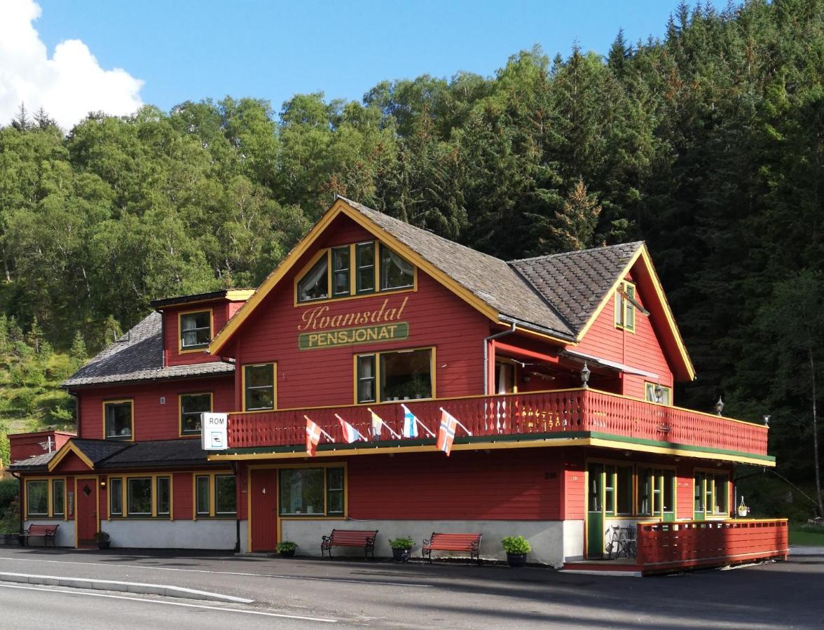 Kvamsdal Pensjonat 4 Eidfjord Eksteriør billede