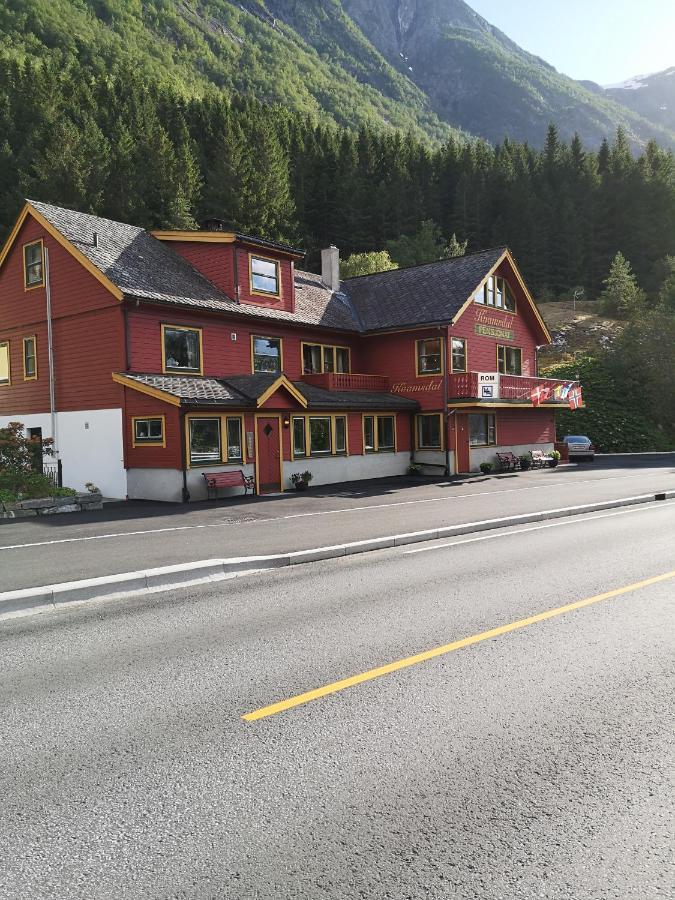 Kvamsdal Pensjonat 4 Eidfjord Eksteriør billede