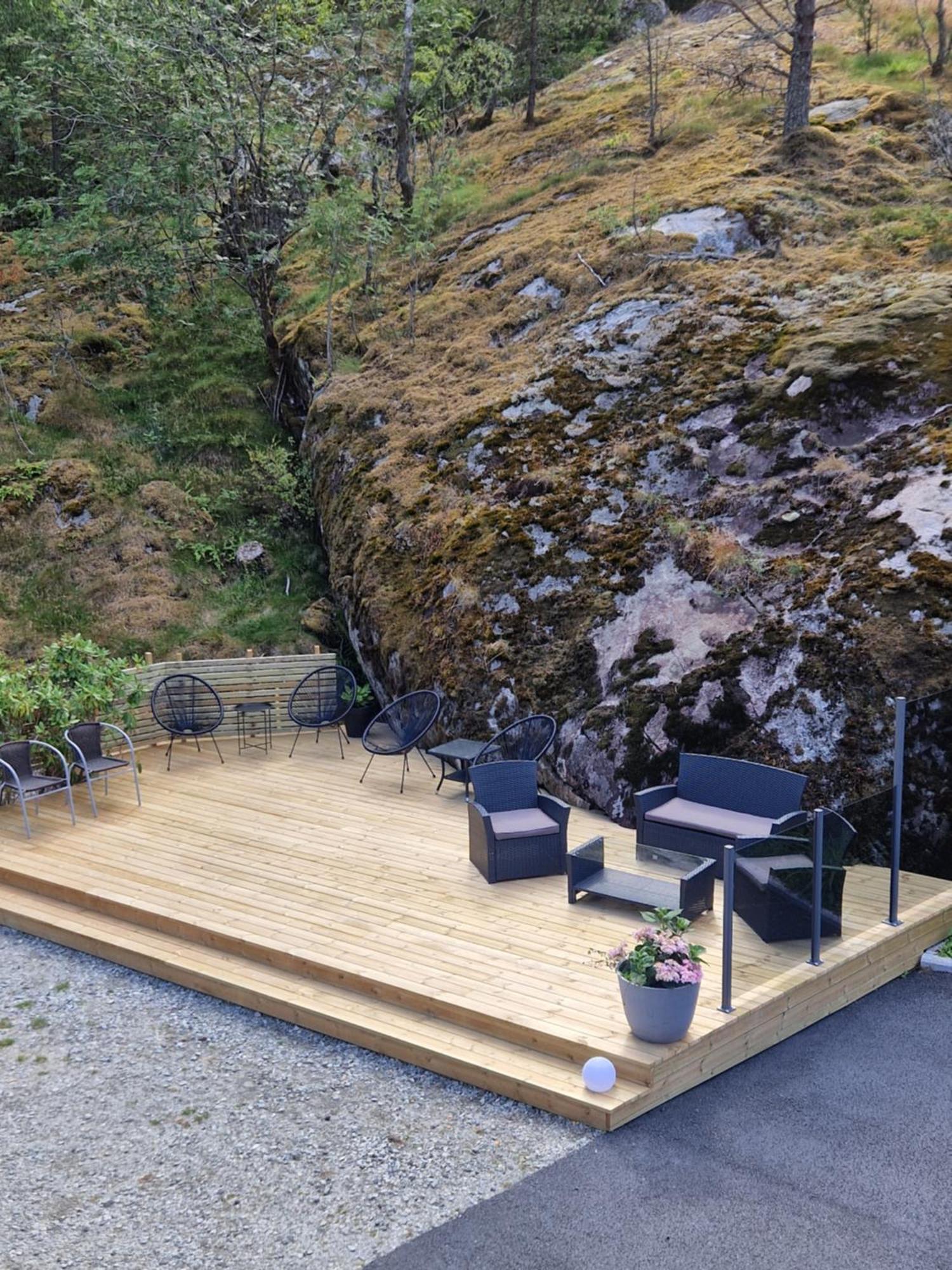 Kvamsdal Pensjonat 4 Eidfjord Eksteriør billede