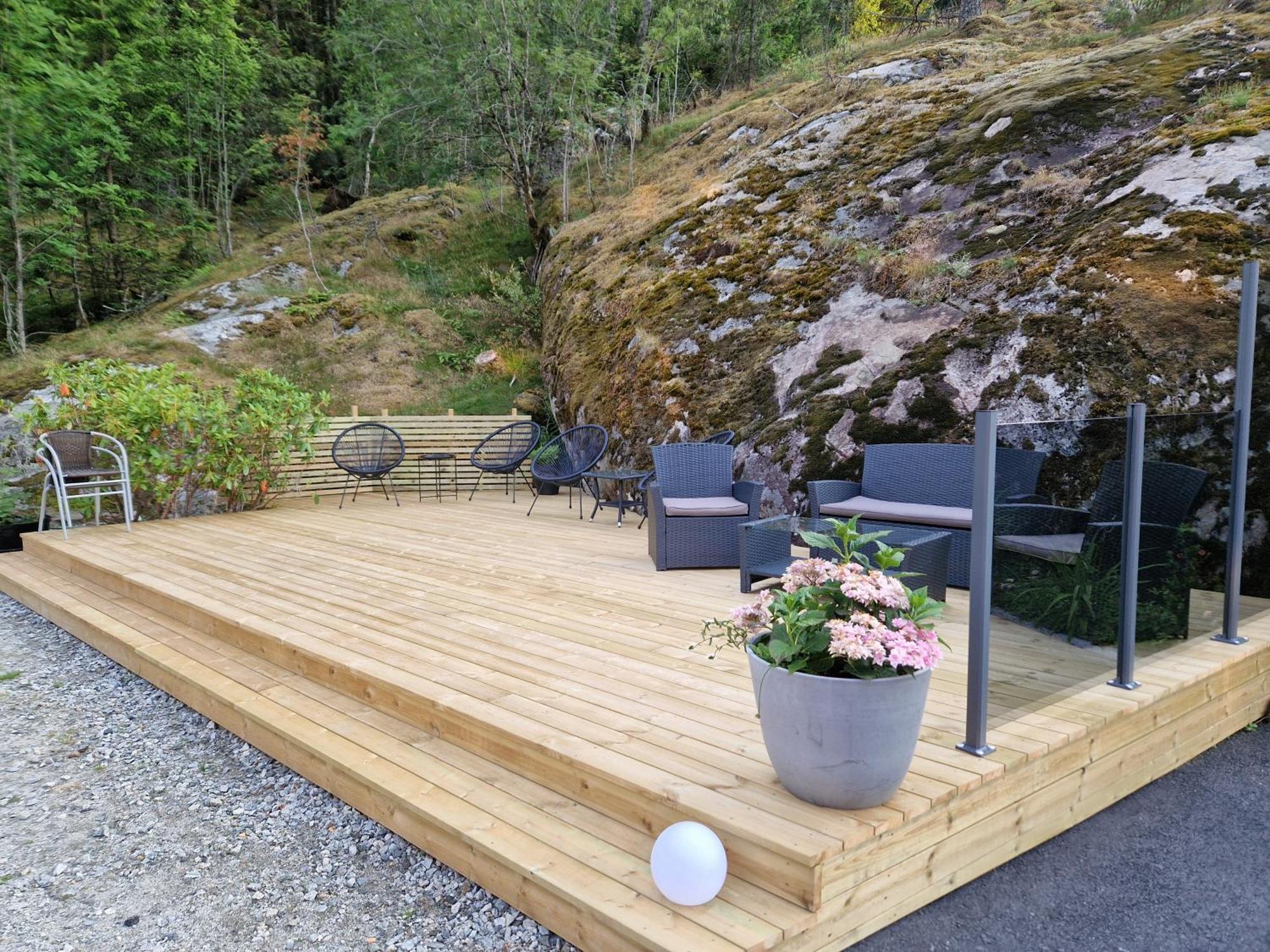 Kvamsdal Pensjonat 4 Eidfjord Eksteriør billede